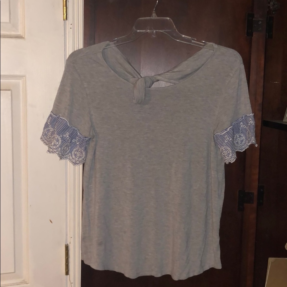Heather grey T-shirt